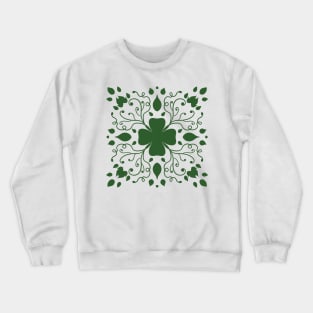 Clover pattern Crewneck Sweatshirt